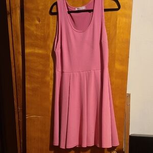 Pink Sleeveless Dress